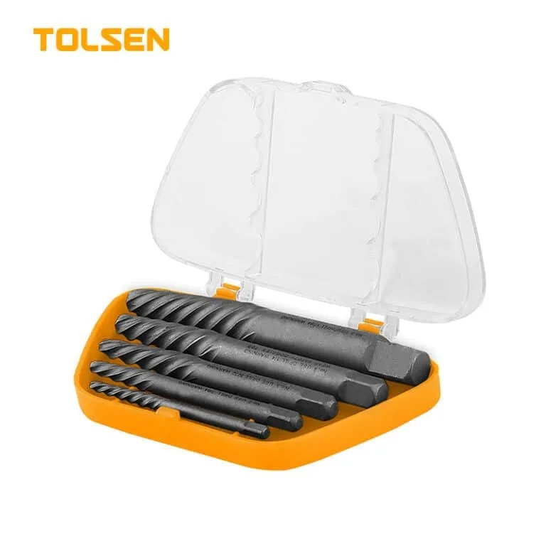 TOLSEN SCREW EXTRACTOR SET 5PCS