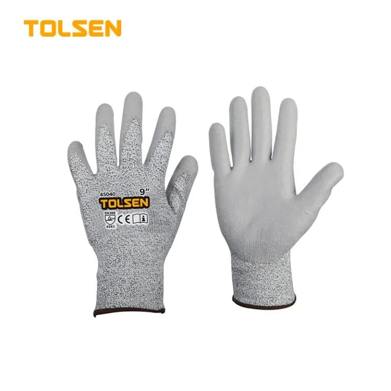 TOLSEN CUT RESISTANCE PROTECTIVE GLOVES