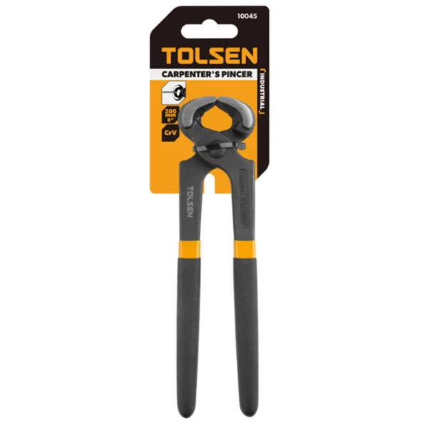 TOLSEN CARPENTER’S PINCERS 8"